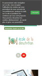 Mobile Screenshot of ecole-de-la-denutrition.com